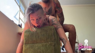 Sammmnextdoor – ‘Wrong Hole!!’ But She Loved It – First Time Anal, Rough Passionate Couple Fuck