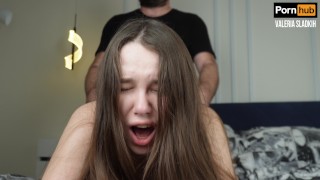 Anal Orgasm Creampie Spurts From Her Ass