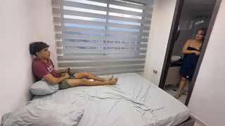 Stepmom Catches Stepson Masturbating and Fucks Him Hard